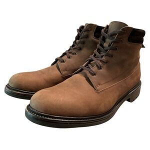 Loake Kirkby Dark Brown Nubuck Chukka Boots Mens Size US 8.5 F UK 7.5 No Insoles